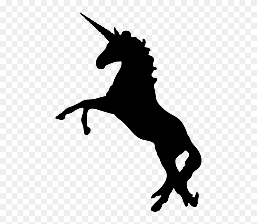 Unicorn Black And White Coloring Book Clip Art - Unicorns Black And White - Png Download