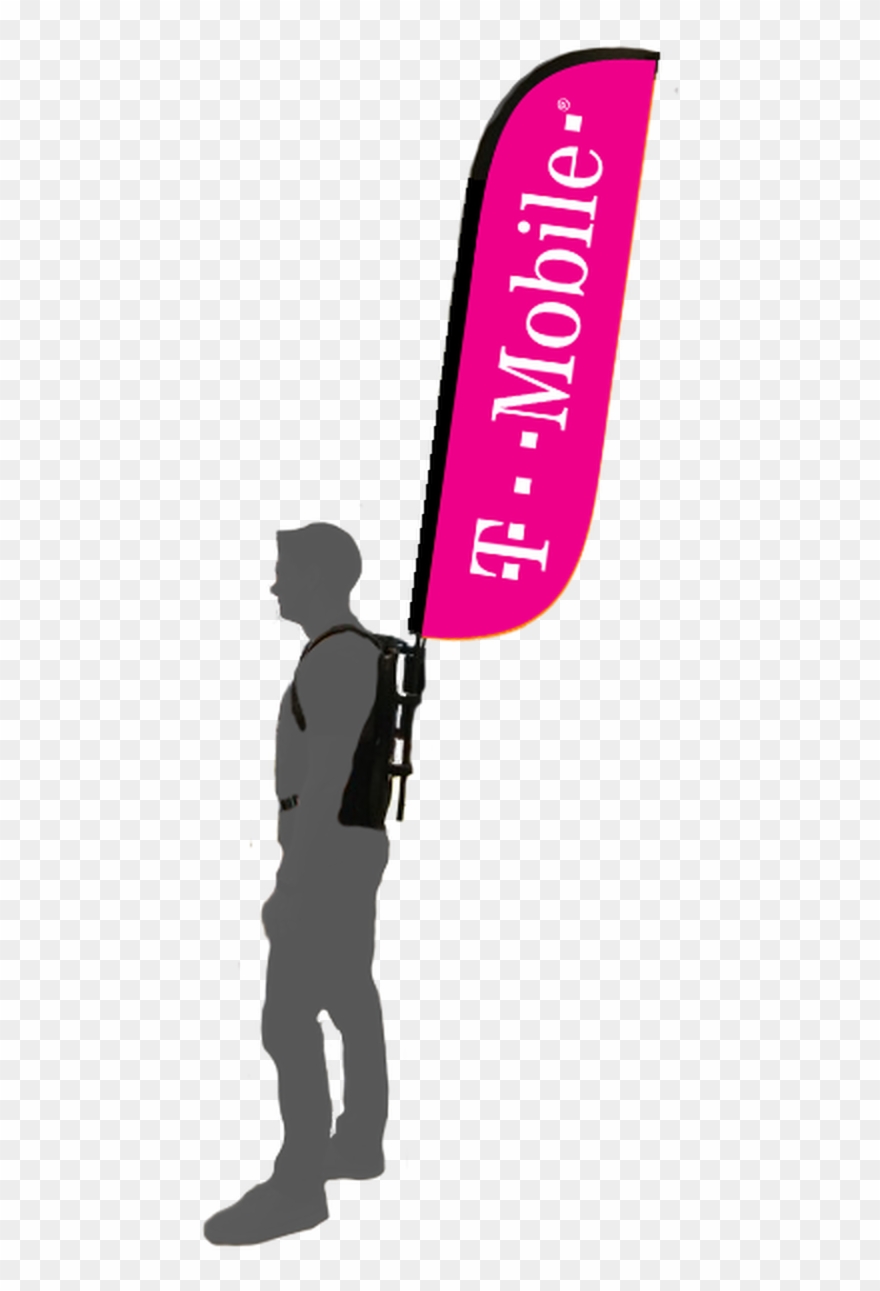 Backpack Flag Kit - T Mobile Clipart