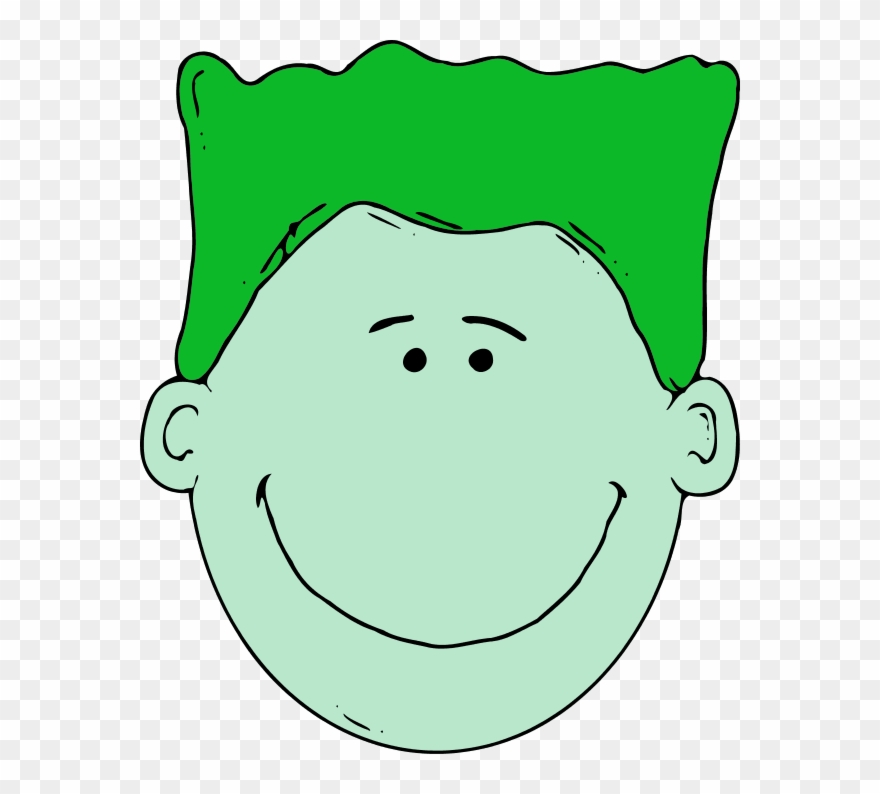 Boy Face Clip Art N29 - Red Hair Cartoon Guy - Png Download