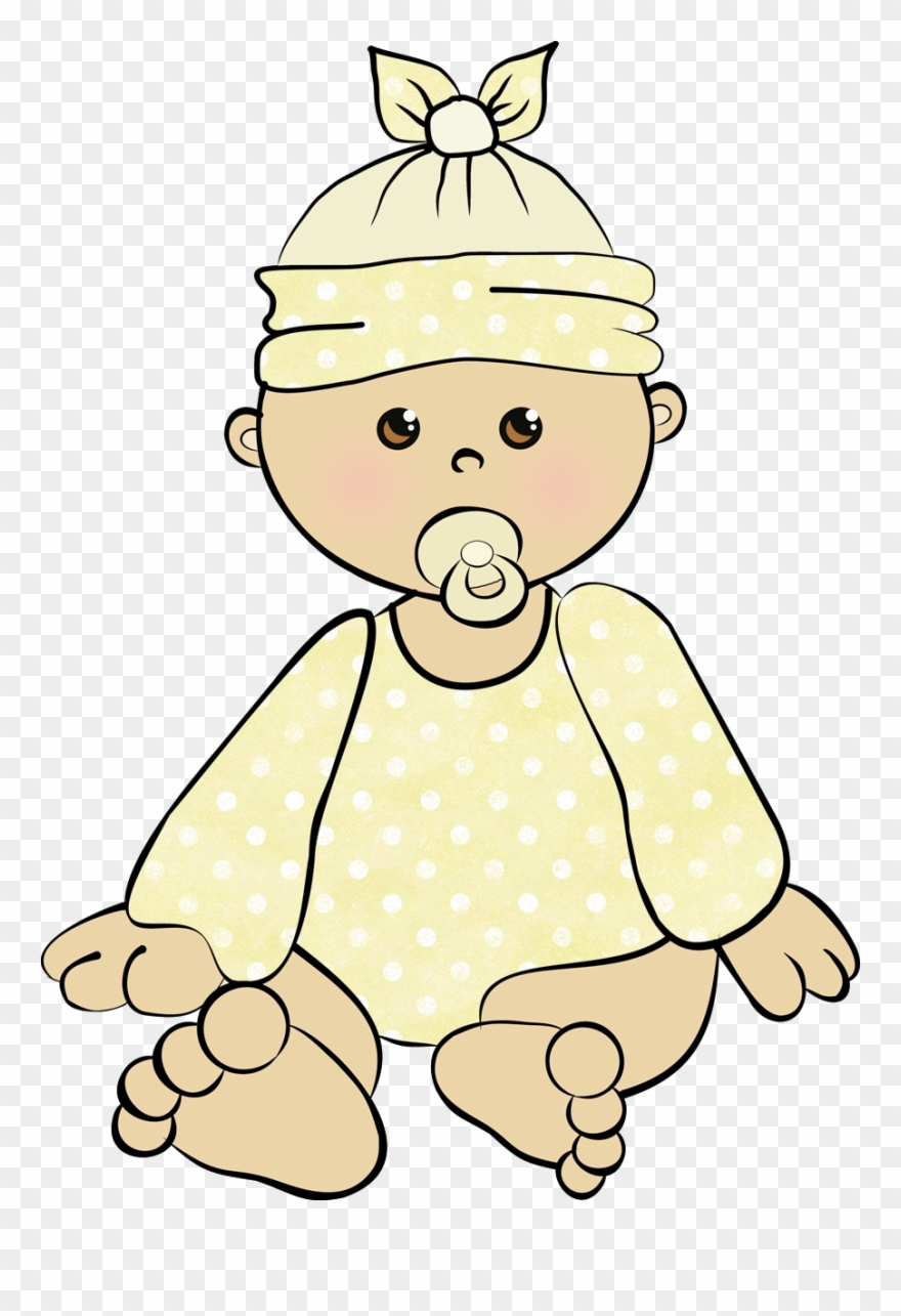 45 - Maluszek - Baby Girl Clipart - Png Download