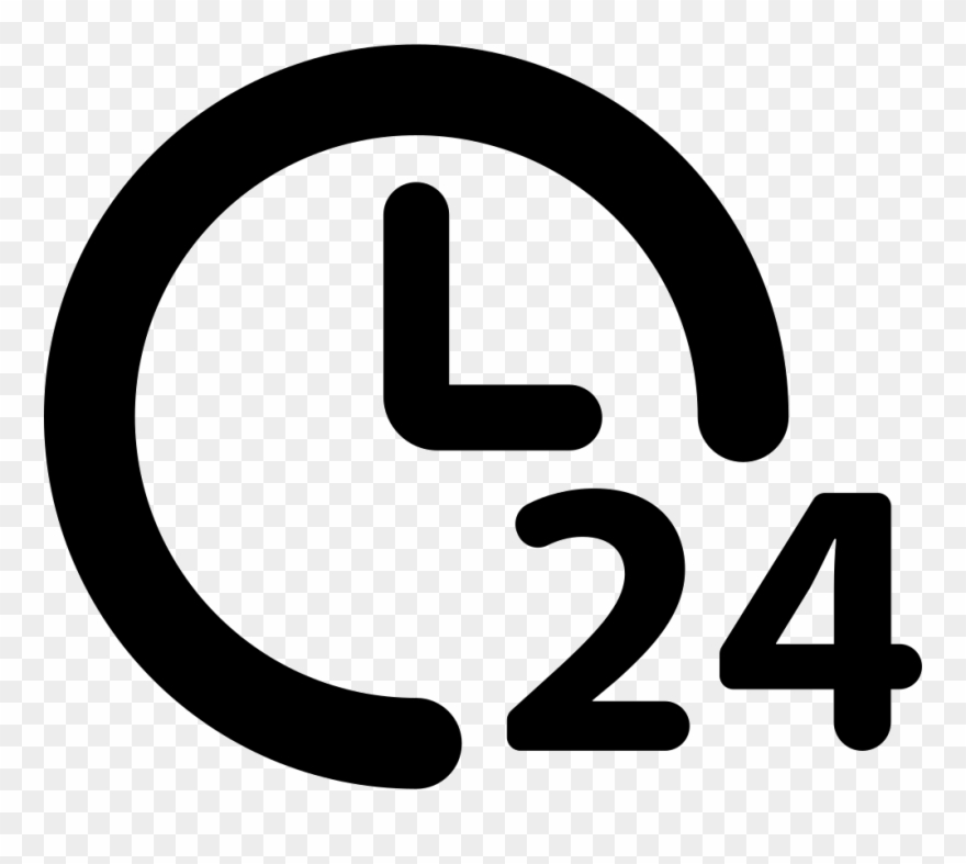 Previous - 24 Hours Icon Png Clipart