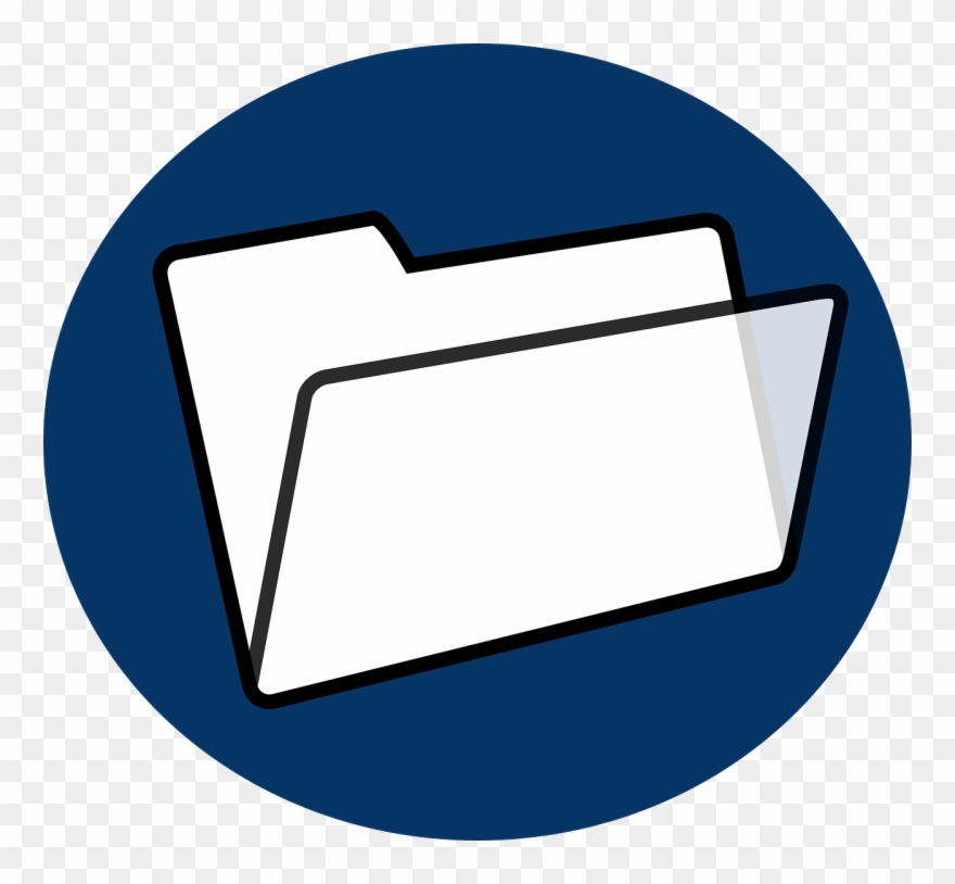 Pin Télécharger Clipart Microsoft Office - Files Icon Png Blue Transparent Png