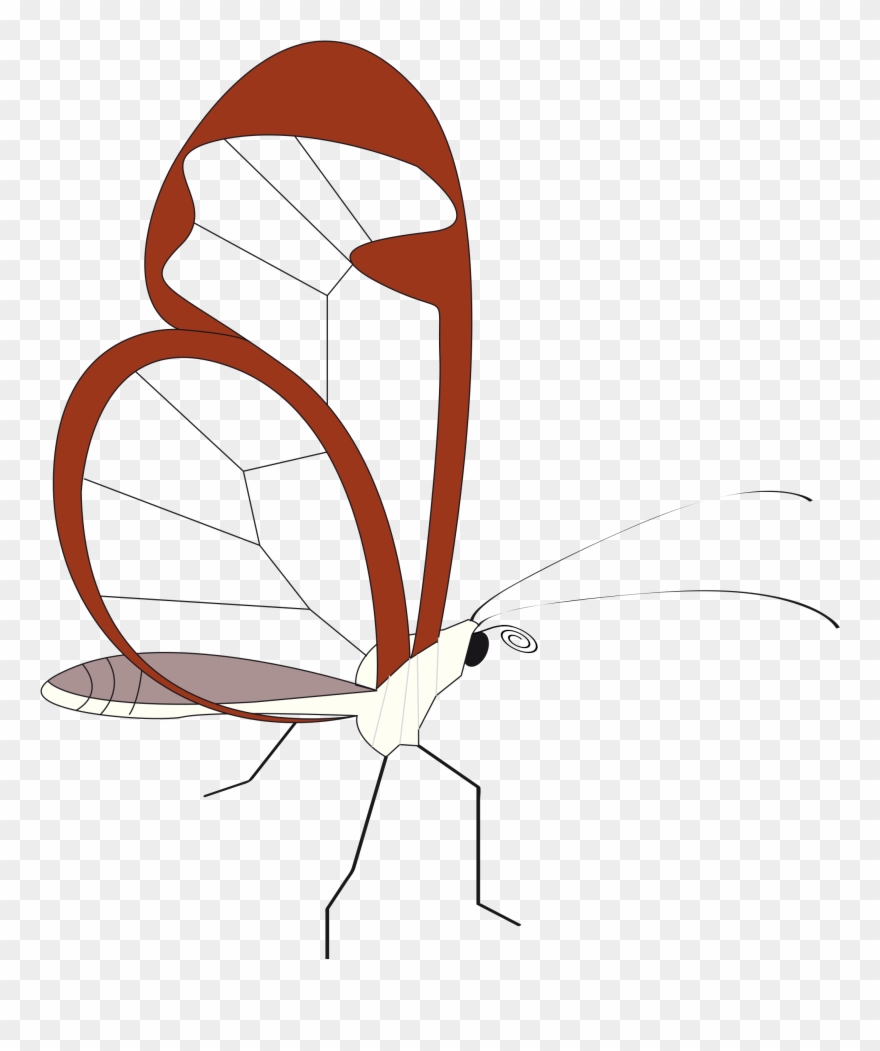 Papillon Butterfly Clipart Icon Png - Icon Transparent Png