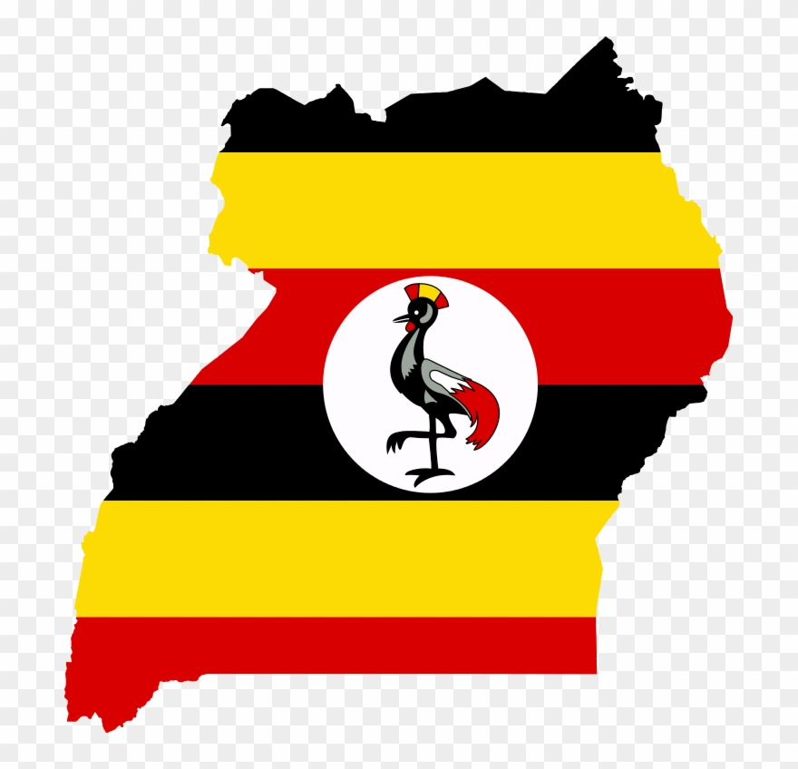 Anyway, I Asked My New Acquaintance How She Rated Kenya - Uganda Map And Flag Clipart