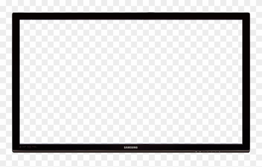T - V - White With Black Outline Clipart