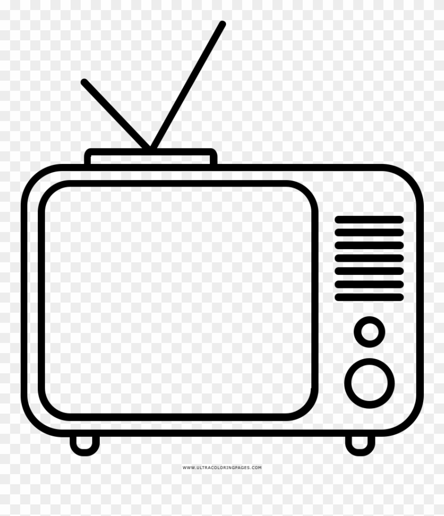 Tv Coloring Page Ultra Coloring Pages - Coloring Book Clipart