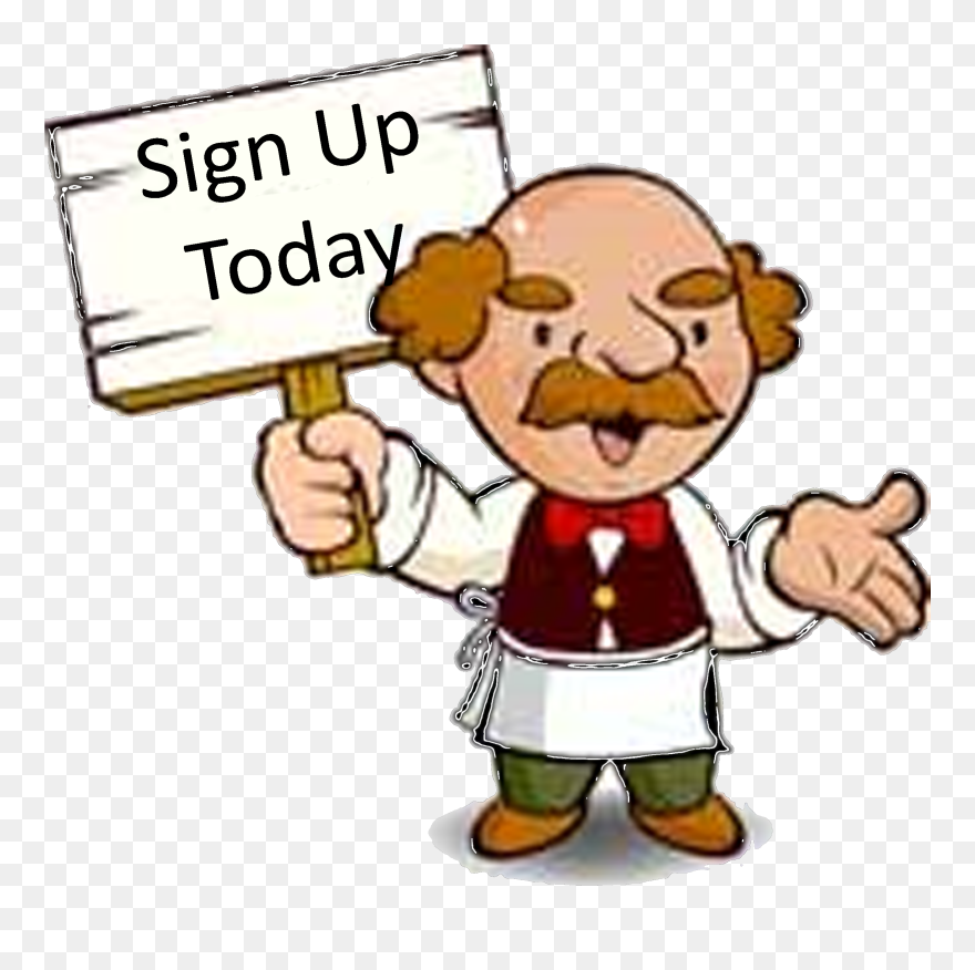 Dinning With Rotary Chefs - Cartoon Clipart