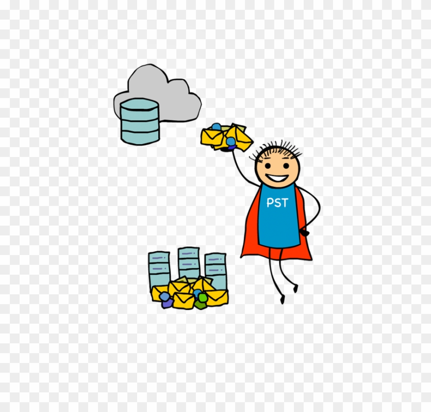 Pst Migration Tool - Personal Storage Table Clipart