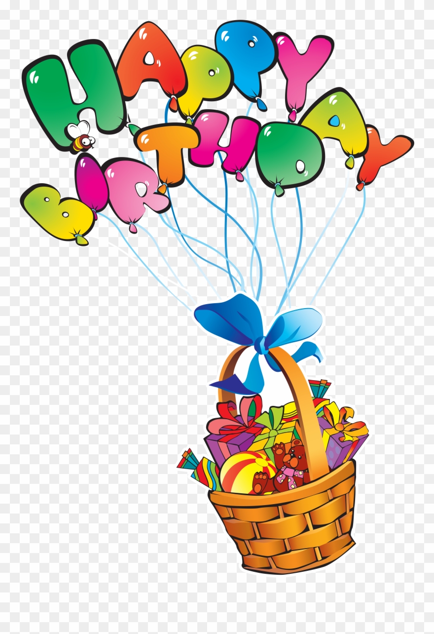 Bon Anniversaire - Happy Birthday Vector Clipart