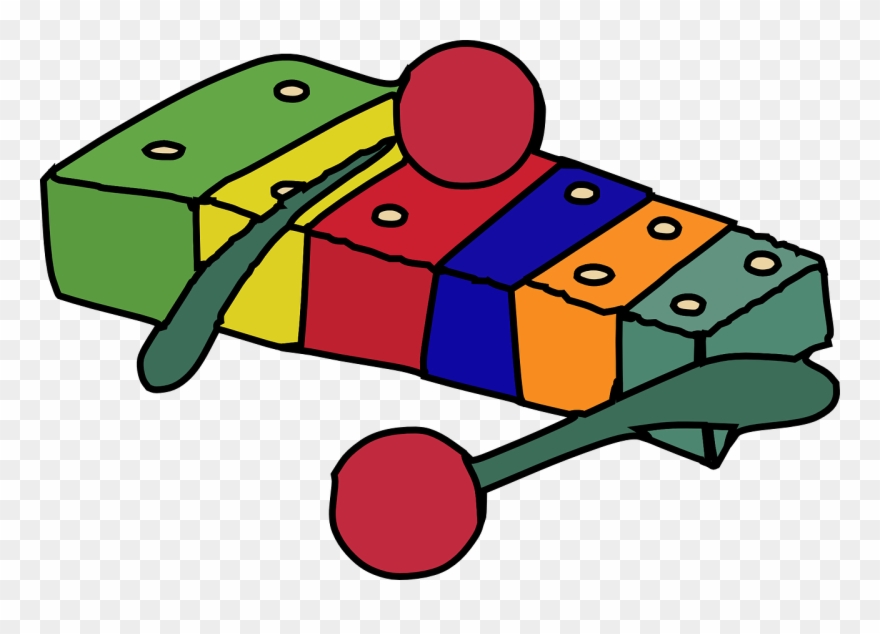 Free - Xylophone Cartoon Clipart