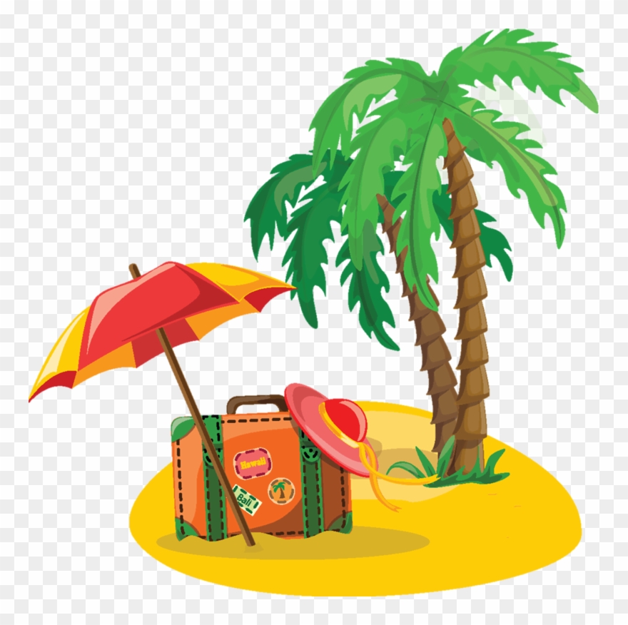 Clipart Vacances D Clipart Station - Summer Travel Clipart - Png Download