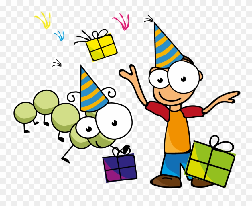 F U00eate D Enfant Chez Mille Pattes Amusements De - Fête D Enfants Clipart