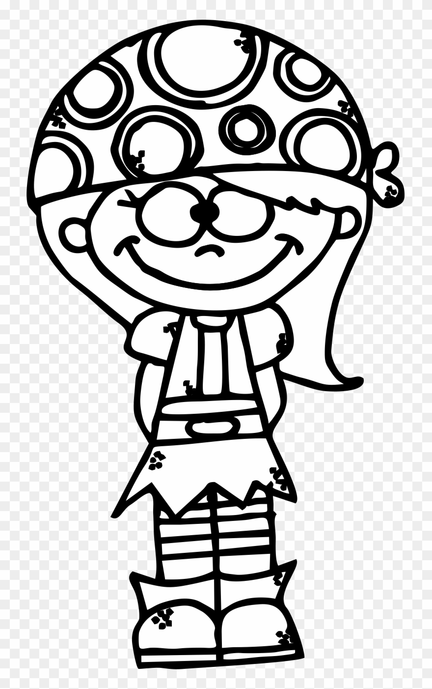 Cute Kids Clipart Freebie Arts Visuels, A Imprimer, - Coloring Book - Png Download