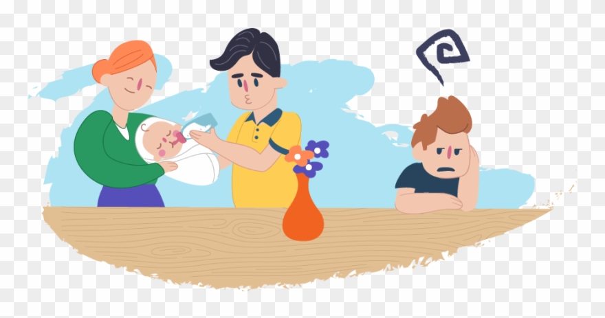 Scary Cartoon Boy - Cartoon Clipart