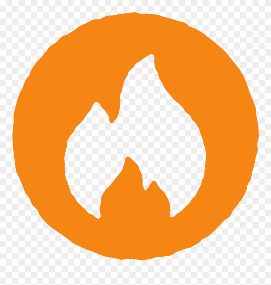 Dinner Clipart Fine Dining - Orange Location Icon Png Transparent Png