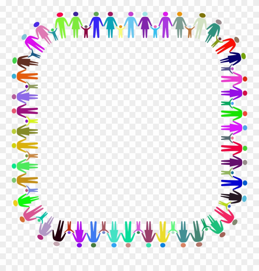 Big Image - Clipart Holding Hands Unity - Png Download