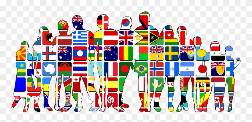 Big Image - Banderas Del Mundo Png Clipart