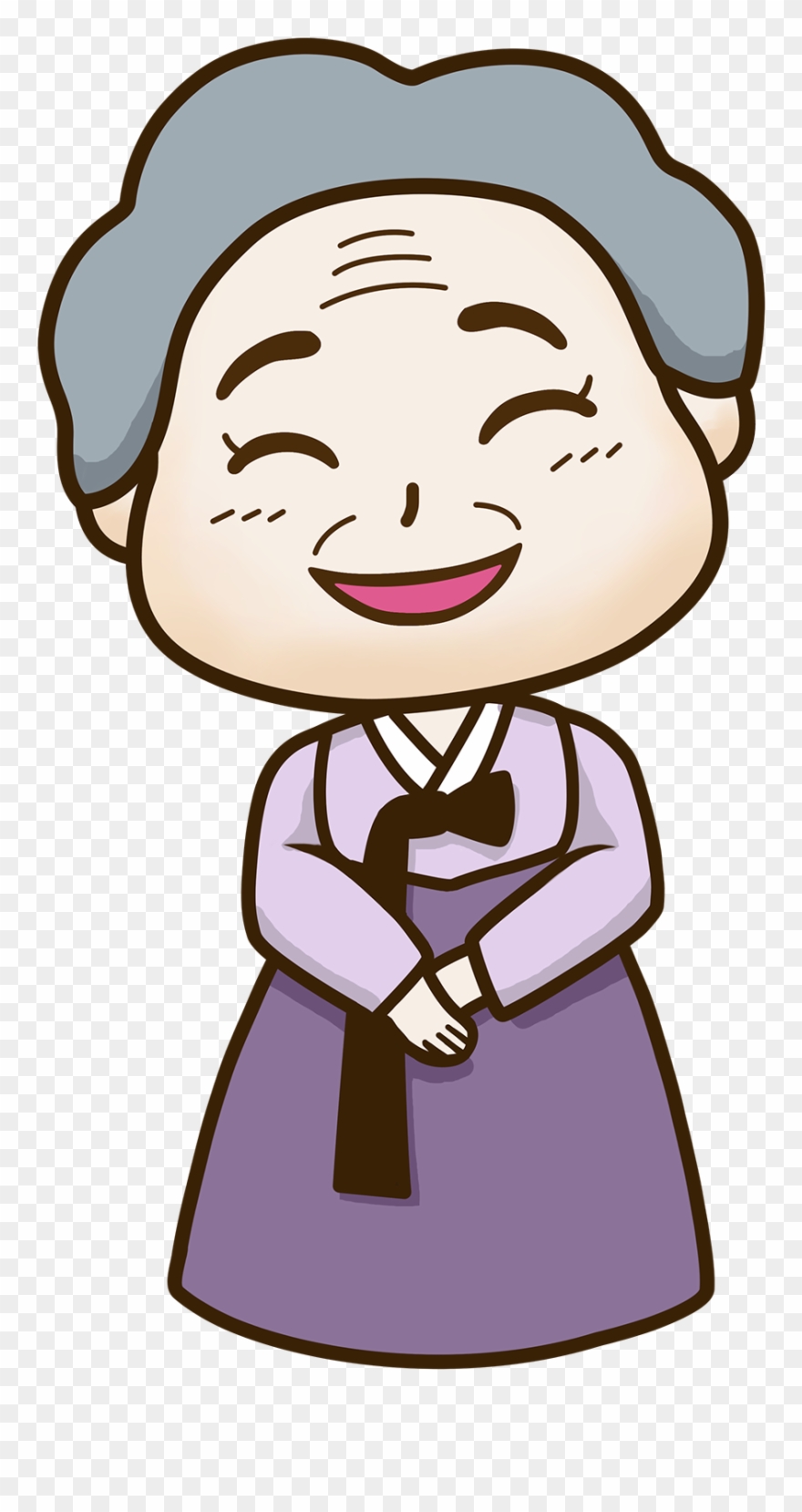 Clipart Library Stock Boys Drawing Korean - Korean Mother Cartoon - Png Download