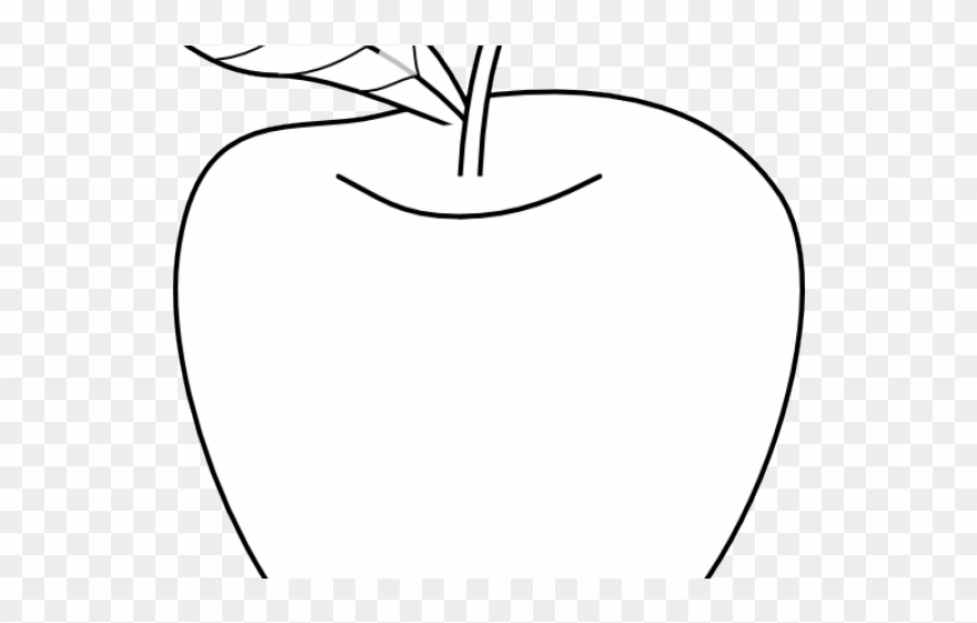 Apple Iphone Clipart Outline - Apple - Png Download