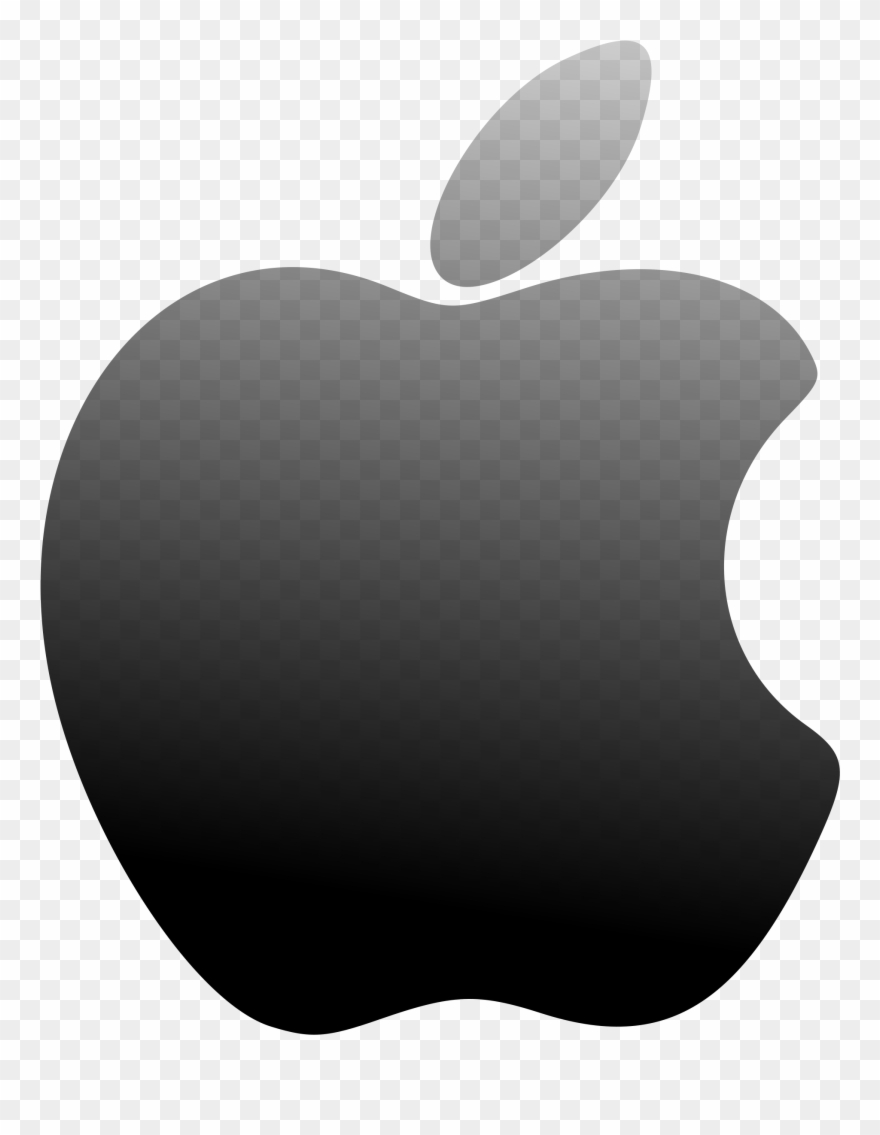 Apple Logo Outline - Apple Logo File Png Clipart