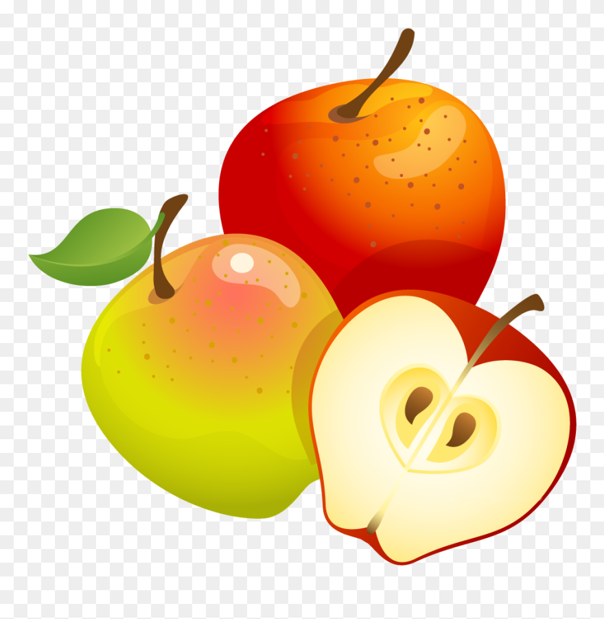 Clipart Apples Orange - Apples And Honey And Shofar - Png Download