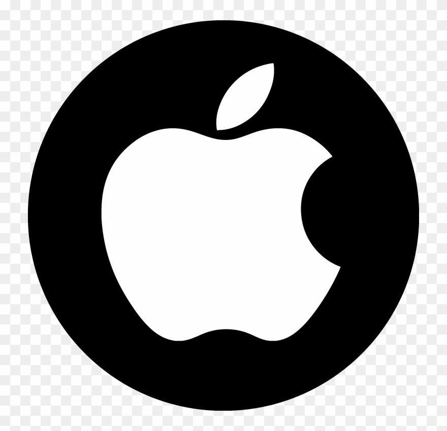 Apple Logo White Png Clip Art Transparent Library - Apple Png Transparent Logo