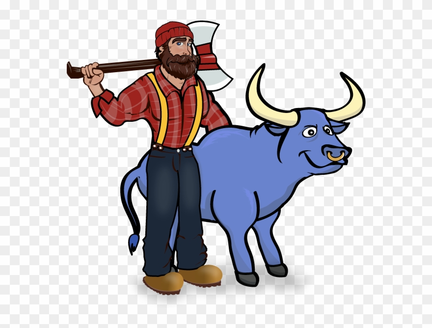 Related Image - Paul Bunyan Clipart Cute - Png Download