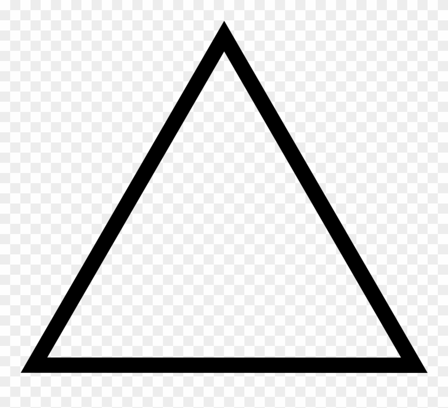 File - U 25b3 - Svg - Triangle Template Clipart