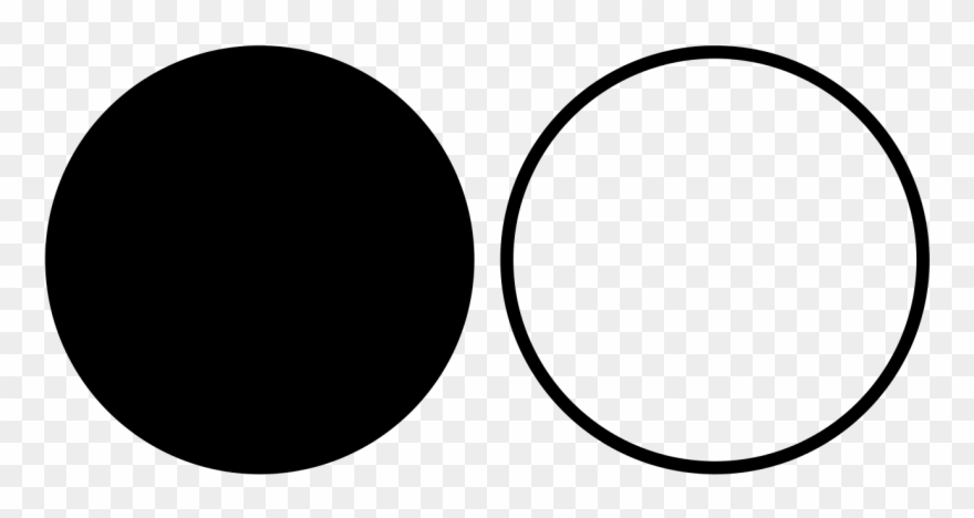 File - Gekfkorol - Svg - Circle Clipart Black And White - Png Download