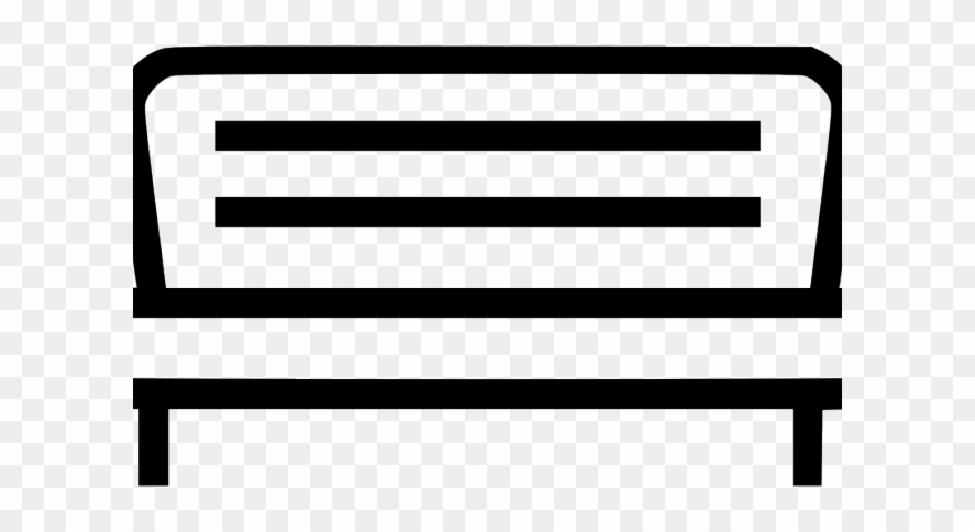 Park Bence Clipart Garden Bench - Png Download