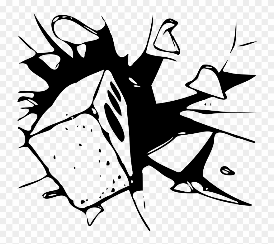 Window Icon Free Big Brick - Brick Going Through Window Clipart