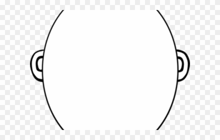 Head Clipart Black And White - Clip Art - Png Download