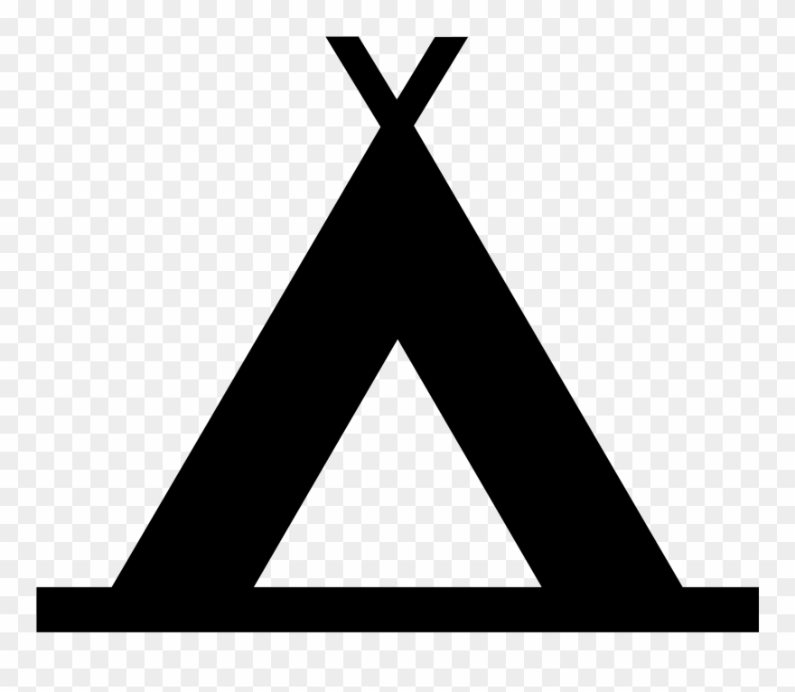 Open - Campground Icon Clipart