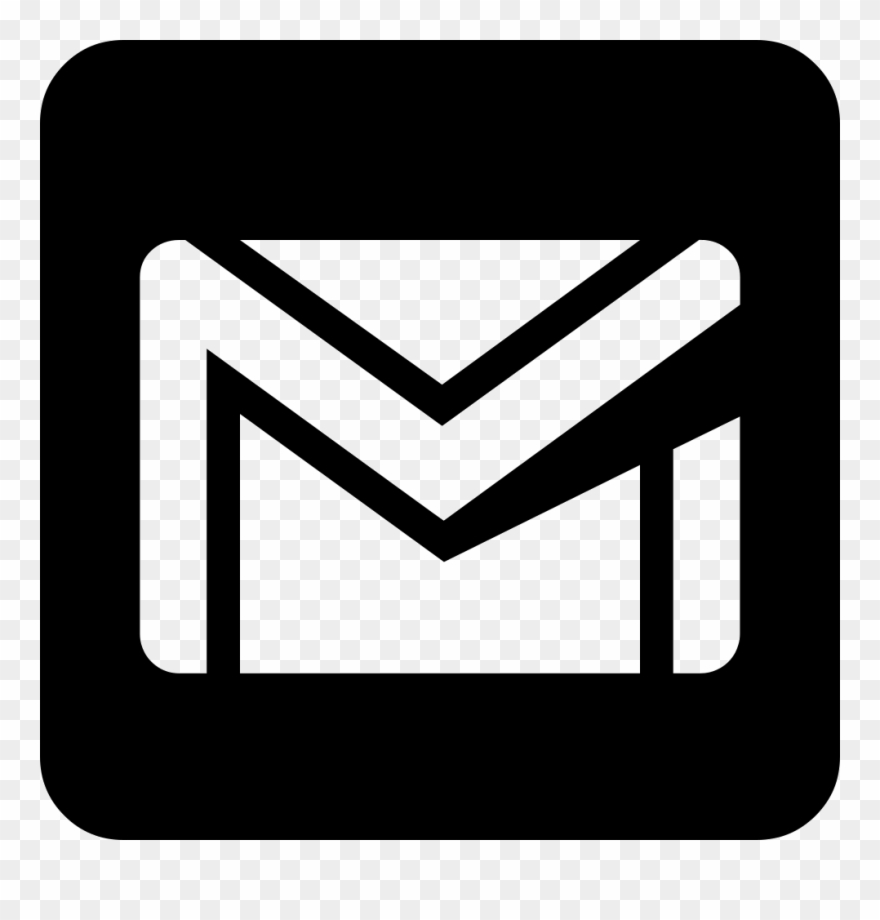 Download Logo Imel Vektor Png Clipart Logo Clip Art - Gmail Logo Vector Black And White Transparent Png