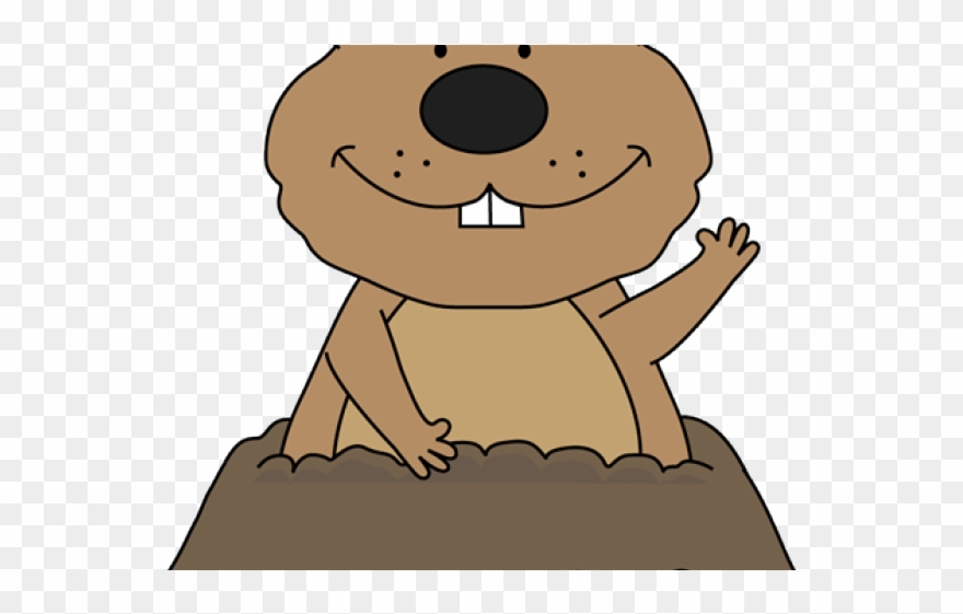 Groundhog Clipart Cute - Marmotte Clipart - Png Download