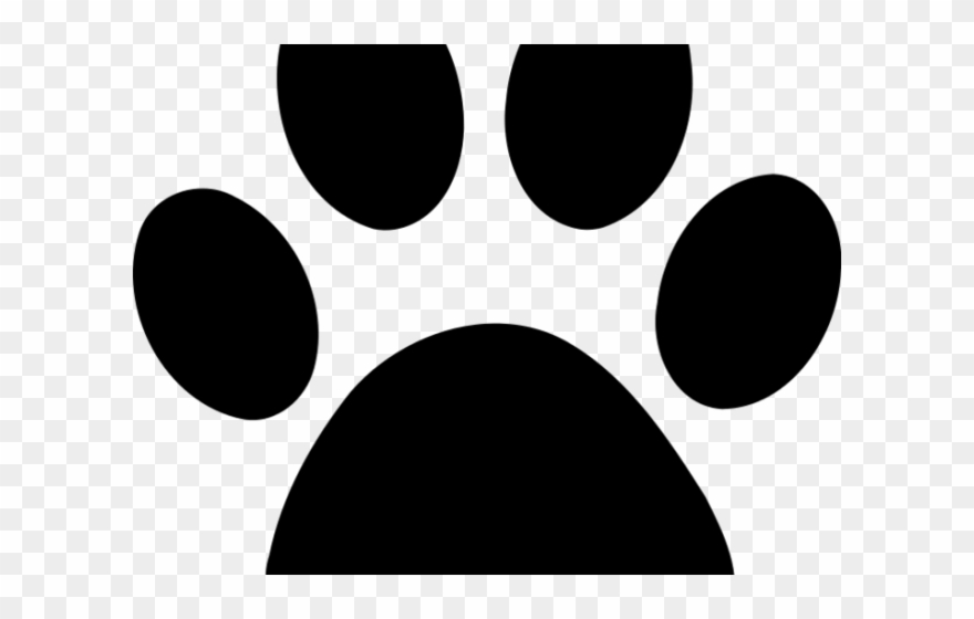 Paw Clipart Simple - Dog - Png Download
