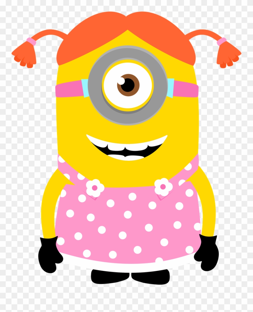 Clip Art Library Download Despicable Me And The Minions - Minion Girls Clip Art - Png Download