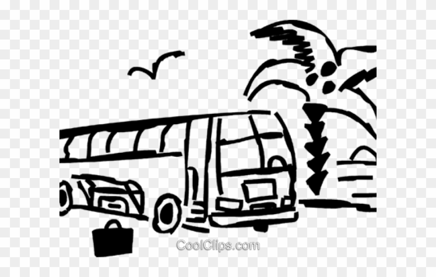 Bus Clipart Beach - Joinville - Png Download