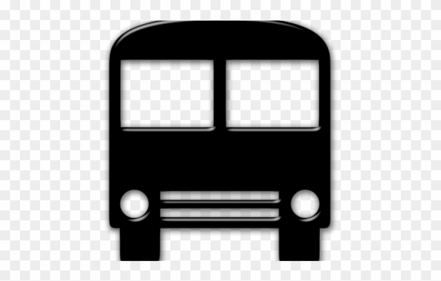Bus Clipart Silhouette - Bus Stop For Coloring - Png Download