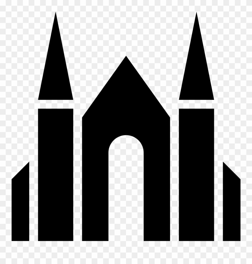Graphic Library Download Architecture Vector Like - Cathedral Icon Png Clipart