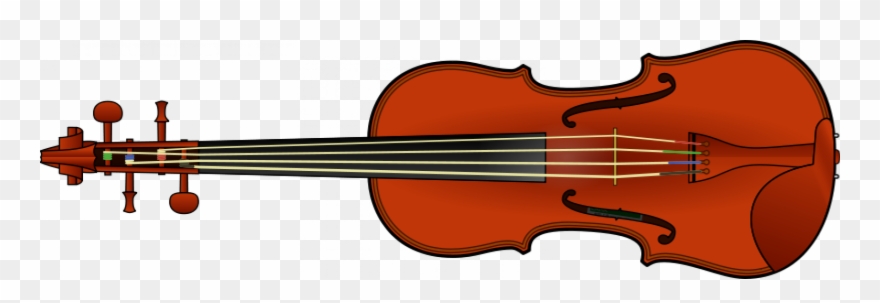 Fiddle Violin Clipart Clip Art Of Violin Clipart - Violin Clipart Transparent Background - Png Download