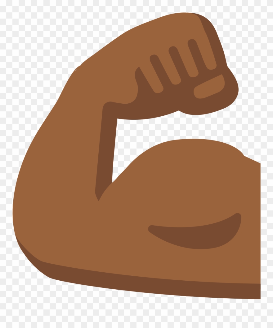 Vector Free Library File Emoji U F - Arm Clipart