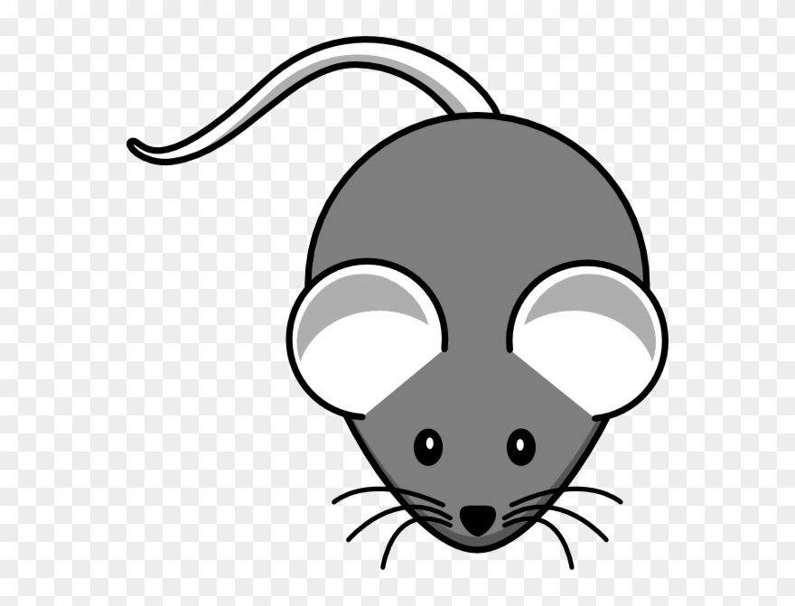 Black Mouse Clip Art - Png Download