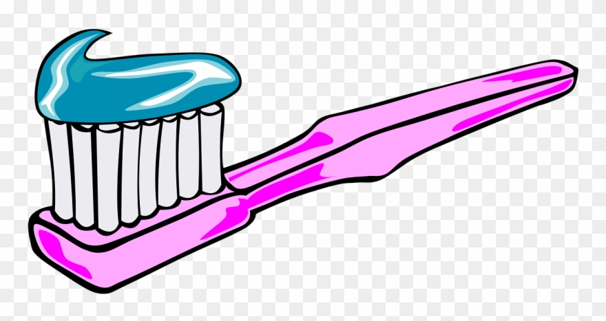 Clipart Black And White Download Toothbrush Clipart - Coloring Page Of Toothbrush - Png Download
