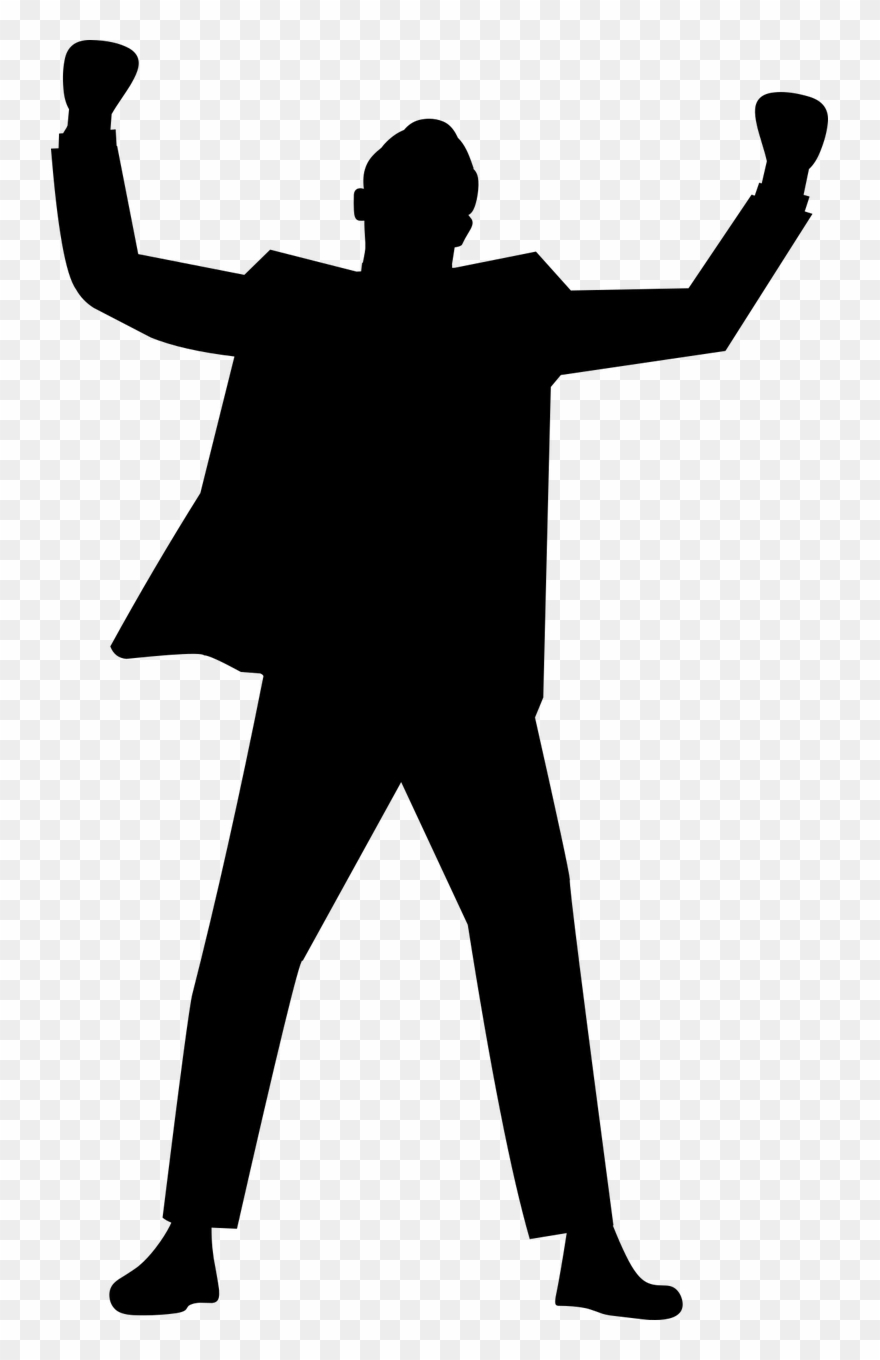 Svg Transparent Body Image Clipart - Stick Figures Clip Art Leader - Png Download