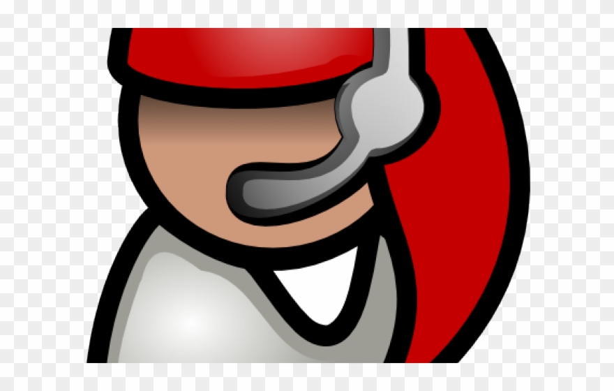 Headphone Clipart Reading Station - Telephone Operator Clip Art - Png Download