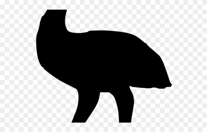 Emu Clipart Cartoon - Cat - Png Download