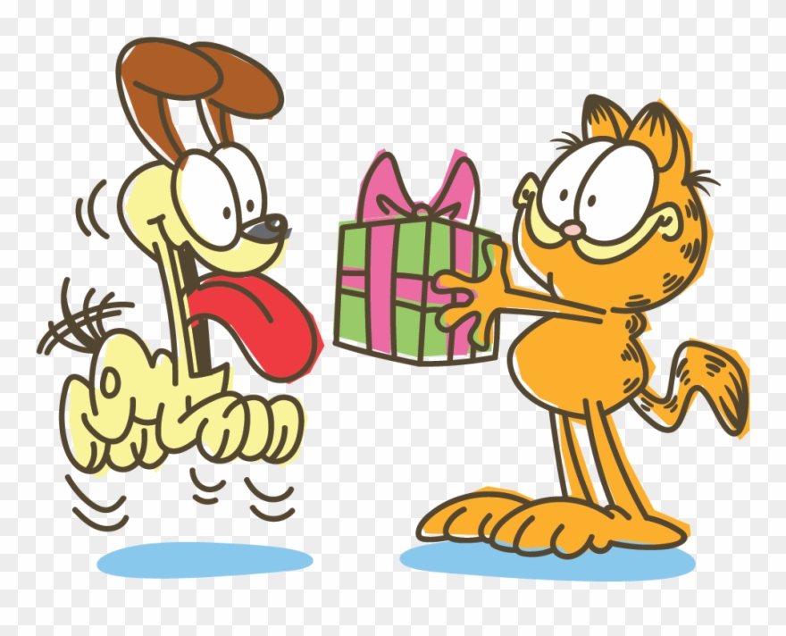 Garfield Line Messaging Sticker - Line Clipart