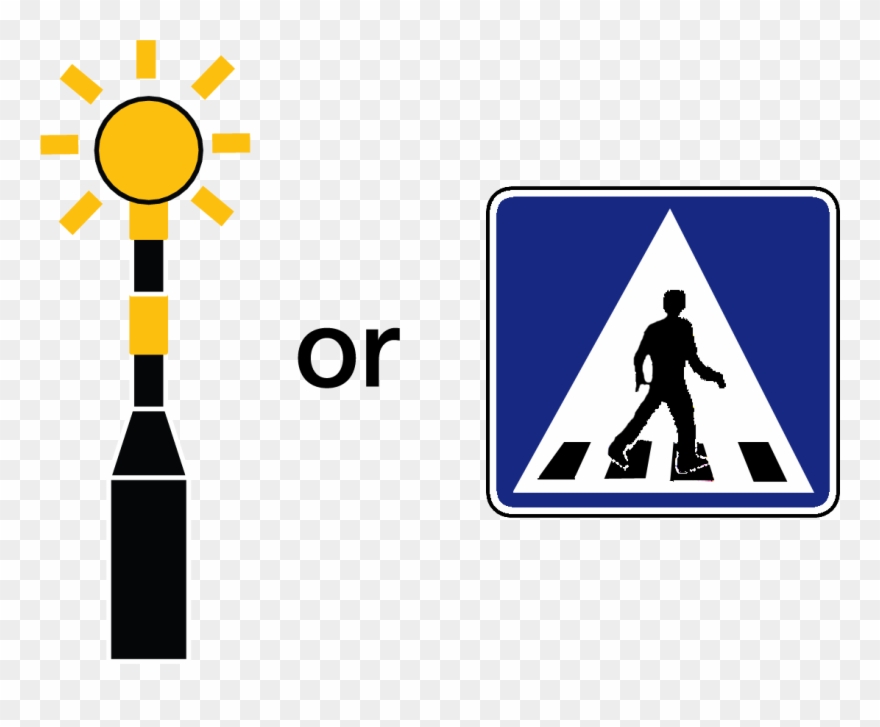 Drawing Of Alternative Zebra Crossing Indicators In - Zebra Crossing Images Drawing Clipart
