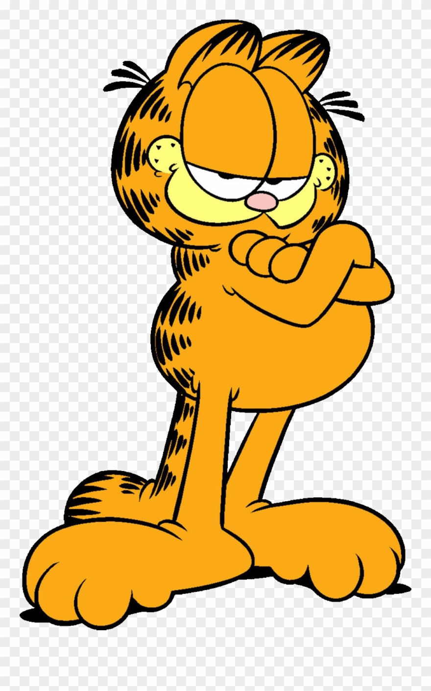 The Animal Characters - Garfield The Cat Clipart